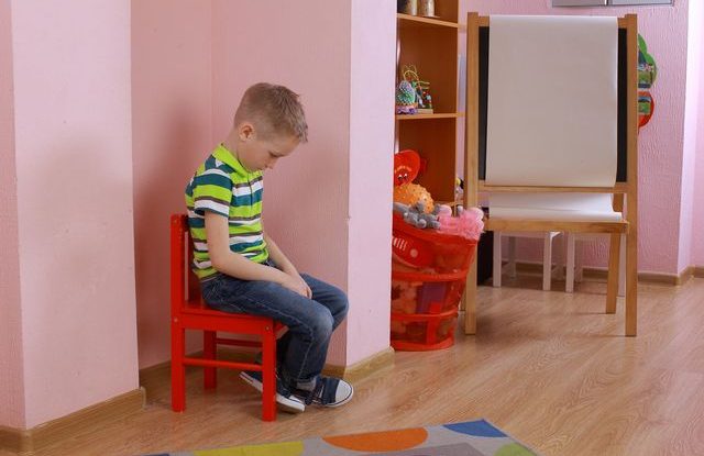 Posílání dětí do kouta